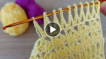 How to make a very easy summer beautiful crochet 