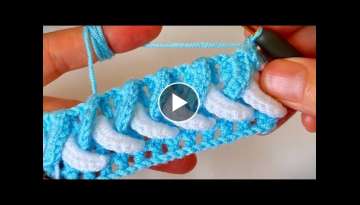 Crochet baby blanket model