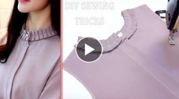 Basic Sewing Tutorial for Beginners / Boat Neck Design With Pintucks For Cutting And Stitching