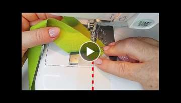 beginner's guide / 7 clever sewing techniques