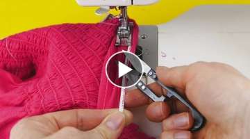 Sewing technique tips and tricks are very useful and easy for beginners