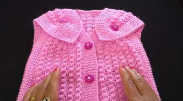 Knitting Baby Cardigan