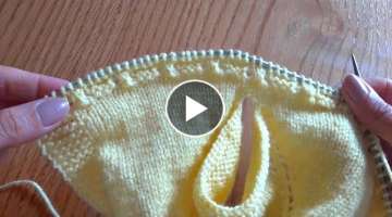 Baby vest knitting pattern / Knitting baby vest patterns / For 6-9 months