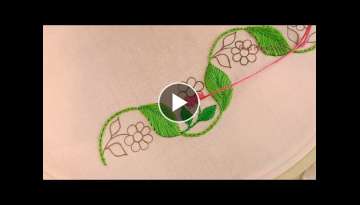 Borderline Stitches By Hand Embroidery Saree Kurti Lehenga Dupatta