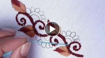 Hand embroidery New Border Design for Dress