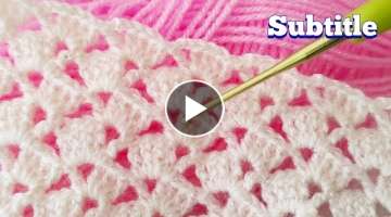 EASY Crochet shawl Knitting patterns - crochet shawl - RECTANGULAR KNIT SHAWL