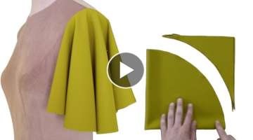 The best way to cut and sew beautiful sleeves / Learn to sew (professional)