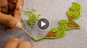Hand Embroidery Design for Neckline / Best of DIY Dress Ideas