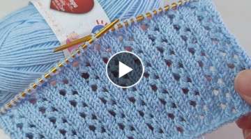 Easy explanation of the two-needle knitting model