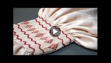 Beaded Smocking with Embroidery / Fashionable Dress Making Projects