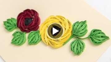Modern Greeting Cards: Paper Quilling Design