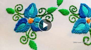 Hand Embroidery All Over Design / Basic Embroidery Design