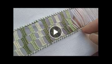 Вишивка мережки| Мережка|Hand embroidery / Knitting embroidery - Knitting Ha...