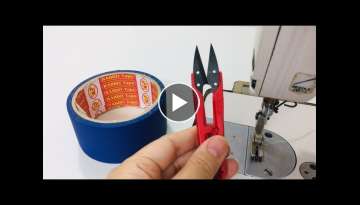 How to make an Automatic Thread Trimming equipment in just 30 seconds
