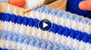 Gorgeous star knitted pattern blanket vest bag pattern