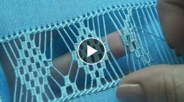 Мережка / Як вишити мережку / Hand embroidery