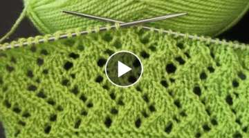 Openwork vest shawl blouse sweater knitting pattern / easiest knitting pattern
