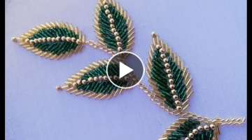 hand embroidery & hand embroidery designe with beads