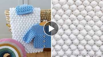 Crochet Bobble Stitch Blanket Pattern (You’ll love this super SOFT & SNUGGLY project!)