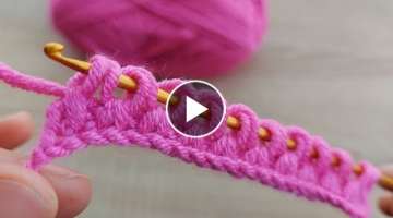 Super Very Easy Crochet Knitting Model