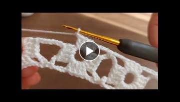 Super Easy Crochet Knitting / Beautiful Crochet Pattern