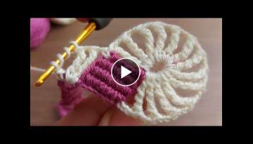 Super Easy Crochet Knitting / Very beautiful crochet knitting pattern