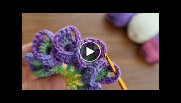 Make a very easy crochet motif
