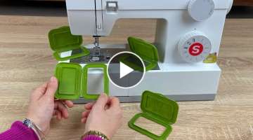 A Superb Sewing Idea with Wet Wipe Covers and a Sewing Machine