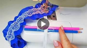 Elastic band sewing tricks