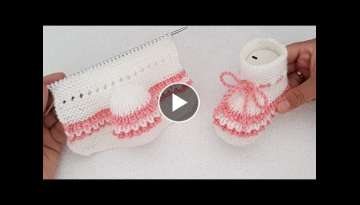 Make easy edged baby legs with two spikes