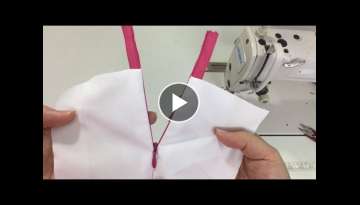 The way to install invisible zipper in just 4 mins / A smart sewing technique for an zipper