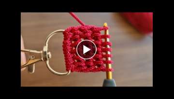 Making Super Easy Crochet Knitting Belt Bag Handles