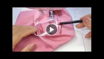 You'll sew elastic band correctly after watching this video
