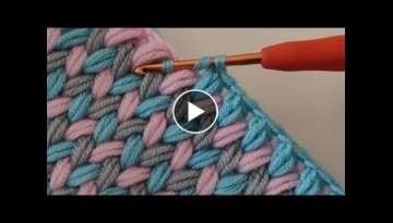 Easy crochet baby blanket zig zag spike pattern for beginners ~ Trend Crochet Blanket Pattern
