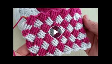 Super Easy Crochet Knitting - You will love this crochet vest blanket knit pattern