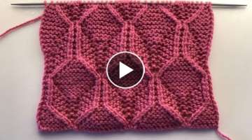 Very Beautiful Knitting Stitch Pattern For Blankets