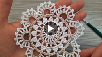 GORGEOUS Beautiful Flowers / Crochet knitting / Online Tutorial for Beginners Crochet knitting