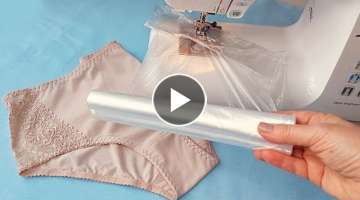 Sew easy underwear in just 10 minutes