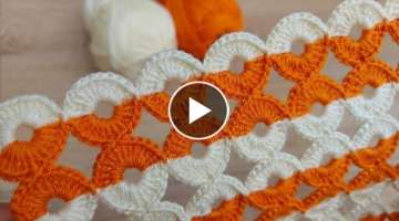 crochet very easy ring model / tığ işi yapımı kolay halkalı örgü modeli