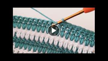 Super Easy crochet baby blanket pattern for beginners 1