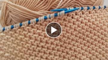 Knit a vest in three days so easy explanation of two knitting patterns