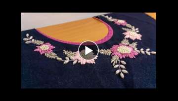 STYLISH Embroidery Neck Design - Best Stitching Ideas for Dress