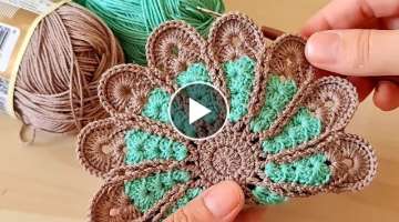 Gorgeous Knitting crochet / coaster supla knitting pattern