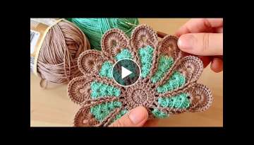 Gorgeous Knitting crochet / coaster supla knitting pattern
