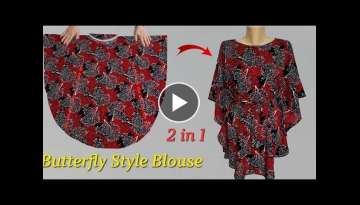 You Don't Have to Be a Tailor / Sewing Dresses This Way Is Easy And Fast 