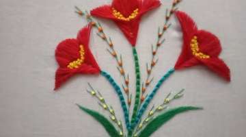Beautiful Flower embroidery
