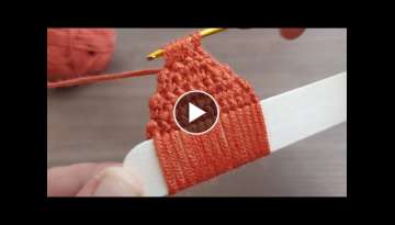 Super Easy Crochet Knitting - Very beautiful crochet knitting pattern