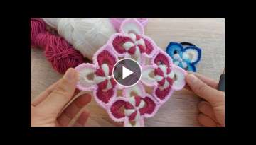 How to crochet model / tığ işi kolay örgü battaniye yatak ortusu kırlent vb. modeli