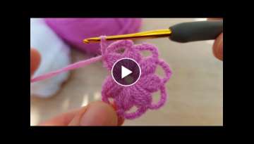 How to crochet knitting model / Tığ işi şahane bir model