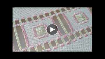 Openwork embroidery, hardanger. / Hand embroidery /